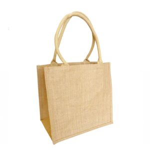 Eco Jute-202 Natural Jute Reusable Grocery Bag
