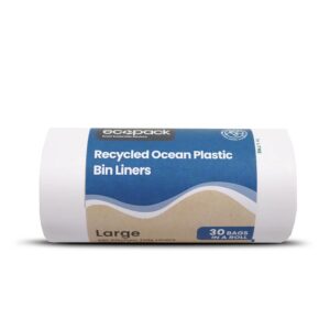 Eco Bio-Degradable -5503 Large Ocean-Bound Plastic/Recycled 36L Bin Liners